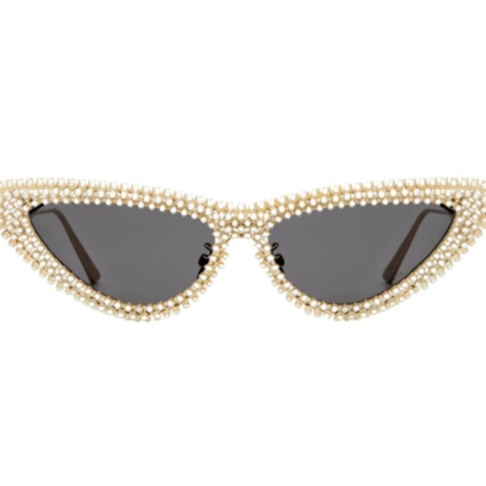 Christian Dior MissDior Faux Pearl Accents Cat-Eye Sunglasses